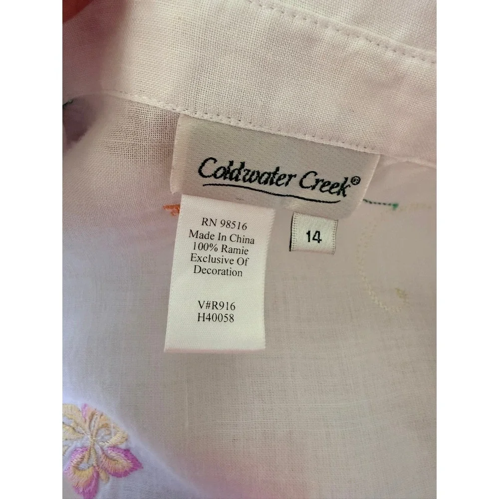 Coldwater Creek brand linen set